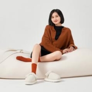 posee朴西晚安情侣羽绒拖鞋