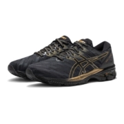 ASICS亚瑟士 男鞋舒适透气跑鞋稳定支撑运动鞋 GEL-JADEITE 黑色/金色 44