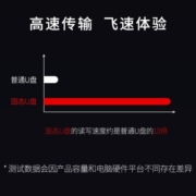 ThinkPad 联想thinkplus移动固态闪存优盘USB3.1高速传输U盘金属商务U盘电脑优盘 TU100 Pro灰色 【1TB】