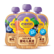 心迪妈妈 婴幼儿果泥 100g