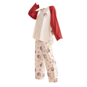 果壳（Gukoo）睡衣女春秋款白雪公主新款可爱休闲女士家居服套装C mikko套装 L
