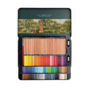 马可（MARCO） 彩铅 100色水溶性彩铅 彩色铅笔 绘画套装铁盒（配笔刨2个）雷诺阿31系列3120-100TN