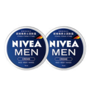 88VIP会员：NIVEA 妮维雅 男士润肤霜便携75ml*2