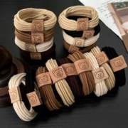 天降到手1.01 5个小熊无缝头绳高弹力发圈