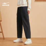 ERKE 鸿星尔克 新款加绒加厚女子针织九分裤 任选3件 52222401029-335481