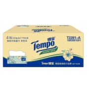 Tempo得宝茉莉花味抽取式纸巾90抽16包箱量贩家用