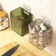 免打孔加厚收纳盒2个厨房洗手间储物盒