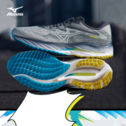 Mizuno美津浓男女轻量耐磨回弹缓震推进运动慢跑鞋WAVE RIDER 27
