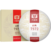 大益茶叶 普洱茶 7572经典标杆普洱熟茶口粮自饮 单饼(批次随机)150g*1饼