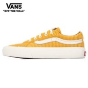 VANS 范斯 官方潮流女鞋秋新款灯芯绒运动鞋黄色休闲鞋VN0A4UWIA0Q