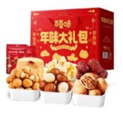 京东百亿补贴：Be&Cheery 百草味 年味大礼包 坚果礼盒 1216g