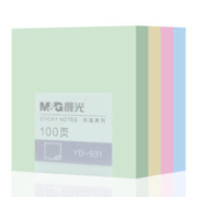 M&G 晨光 100页76*76mm便利贴 12本/盒YD-931