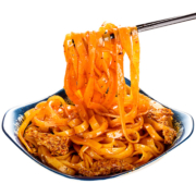 正宗擀面皮陕西宝鸡岐山西安特产小吃红油麻酱凉皮速食食品面拌面