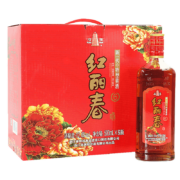 塔牌 红丽春绍兴特产黄酒 六年陈花雕酒整箱装500ml*6瓶*2件