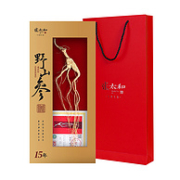 张太和 全须生晒参 15年野山参 7g（1支）礼盒装