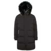 23日10点： 雪中飞 2023冬季新款  貉子毛领 羽绒服男中长款连帽鹅绒服保暖外套