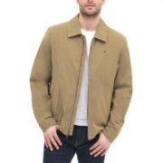 TOMMY HILFIGER 美国TOMMY HILFIGER汤米外套男夹棉加厚保暖防风棉服商务夹克