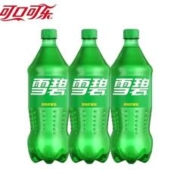 Sprite 雪碧 可口可乐汽水碳酸饮料整箱装大瓶家庭分享装888ml*3瓶装