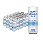 再降价、限地区、概率券：百事可乐纯水乐 AQUAFINA 纯水乐苏打气泡水（汽水）330ml *24听*3件