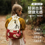 zoy zoii 茁伊zoyzoii儿童抽绳背包防泼水双肩包运动束口袋外出轻便出游书包 全新礼盒包装