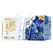 再降价：蒙牛 真果粒蓝莓果粒康美苗条装250g×12盒