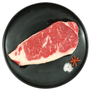 春禾秋牧 谷饲安格斯西冷原切牛排180g单片 生鲜冷冻牛肉生鲜牛扒