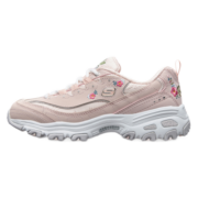 斯凯奇（Skechers）秋冬女子清新刺绣复古增高熊猫鞋休闲鞋运动鞋女鞋 11977-LTPK 浅粉色 35.5