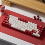 新品发售：AJAZZ 黑爵 AK680 有线机械键盘 68键 红轴 混光