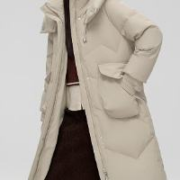 雪中飞 X201412414F 女长款连帽羽绒服