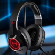 百亿补贴：漫步者（EDIFIER）HECATE G2专业版USB7.1声道游戏耳机 头戴式耳机带线 黑色