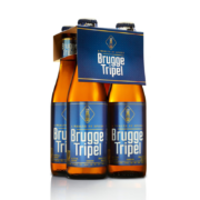概率券：STEEN BRUGGE 布鲁日 三麦啤酒 混合香料 330ml*4瓶 赠啤酒杯*4件