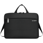 新秀丽（Samsonite）电脑包手提包男女商务背包公文包苹果笔记本电脑包14英寸 BP5黑色