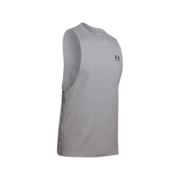 安德玛（UNDERARMOUR）Sportstyle 男子训练运动背心1329286 灰色035 XL