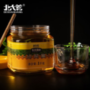 北大荒 东北黑蜂 山花蜜 1000g 纯蜂蜜 百花蜜 建三江 节日礼品 送父母长辈 公司团购 福利