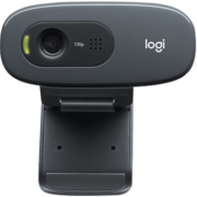 罗技（Logitech）C270/C270I 高清摄像头 电脑摄像头网课考研复试台式笔记本内置麦克风 C270I【2米连接线，拾音距离更远】