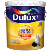 多乐士（Dulux）金装五合一净味内墙乳胶漆白色环保抗菌防霉油漆涂料墙面漆 A8188 18L大桶装