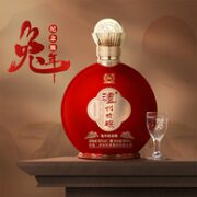泸州老窖出品 泸州特酿 兔年纪念版 52度浓香型白酒500mL*4瓶