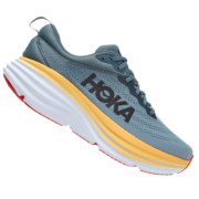 HOKA ONE ONE男款秋冬邦代8公路跑鞋BONDI 8轻盈缓震回弹舒适防滑 精灵灰蓝/山泉蓝(建议拍大半码) 42.5
