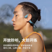韶音（SHOKZ）OpenRun Pro骨传导蓝牙耳机S810/S811运动无线挂耳式跑步骑行专用 牛仔蓝
