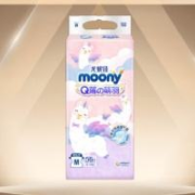 需首单、PLUS会员：MOONY 尤妮佳 Q薄萌羽小羊驼纸尿裤 M56片(6-11kg)