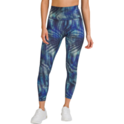 lululemon 丨Wunder Train 女士运动高腰紧身裤 24" LW5CWKA 蓝混色 XS