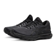 ASICS亚瑟士 男鞋跑鞋宽楦运动鞋缓震透气 GEL-NIMBUS 24 (2E) 黑色 43.5