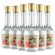 谷小酒 谷院烧酒 浓香型白酒 52度 500ml*6瓶 整箱装