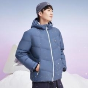 31日10点：PEAK 匹克 男款华夫羽薄羽绒服