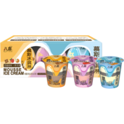八喜冰淇淋 慕斯三合一 日式生巧 香草曲奇 双莓芝士 100g*3
