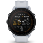 佳明（GARMIN）Forerunner955白色太阳能版心率血氧铁三跑步游泳户外运动手表