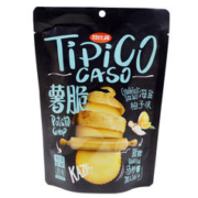 比饼干薄，比薯片脆！：Tipico 特比高 薯脆 海盐柚子味 80g*4