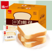 需抢券: 泓一 白吐司 奶香切片面包 1000g