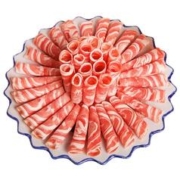 鲜京采 新西兰进口原切羊排肉卷350g/袋 羊肉片生鲜 涮肉火锅食材