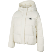 PLUS会员：Skechers 斯凯奇 短款连帽羽绒服 P423W084